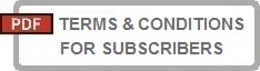 NISC Terms and Conditions For Subscribers