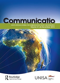 Communicatio: South African Journal for Communication Theory and Research