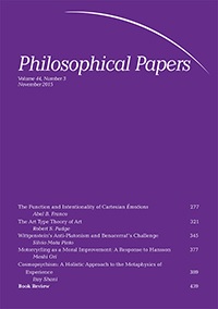 Philosophical Papers 
