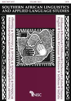 Southern African Linguistics and Applied Language Studies